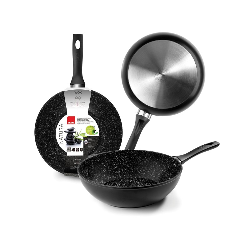 Wok AA façon pierre 24 cm Achat/Vente au meilleur prix