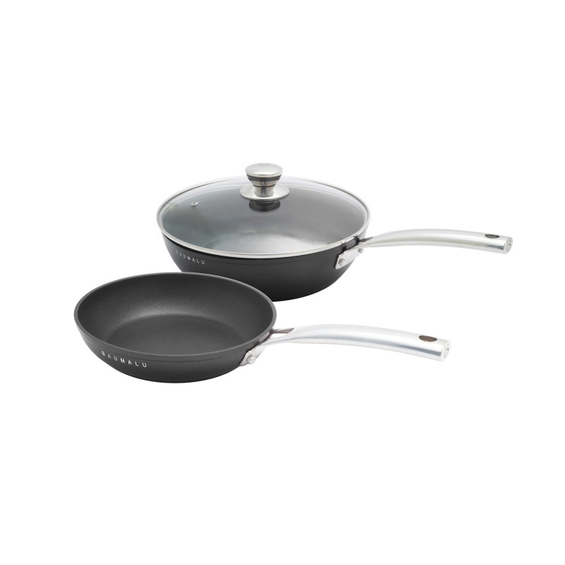 Sauteuse +couvercle en verre 24 cm BLACK EDITION  Achat/Vente au meilleur prix