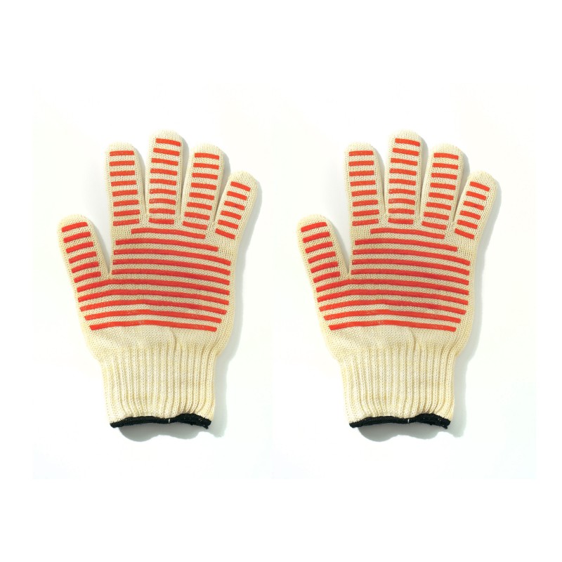 Lot 2 Gants anti chaleur bande silicone Achat/Vente au meilleur prix