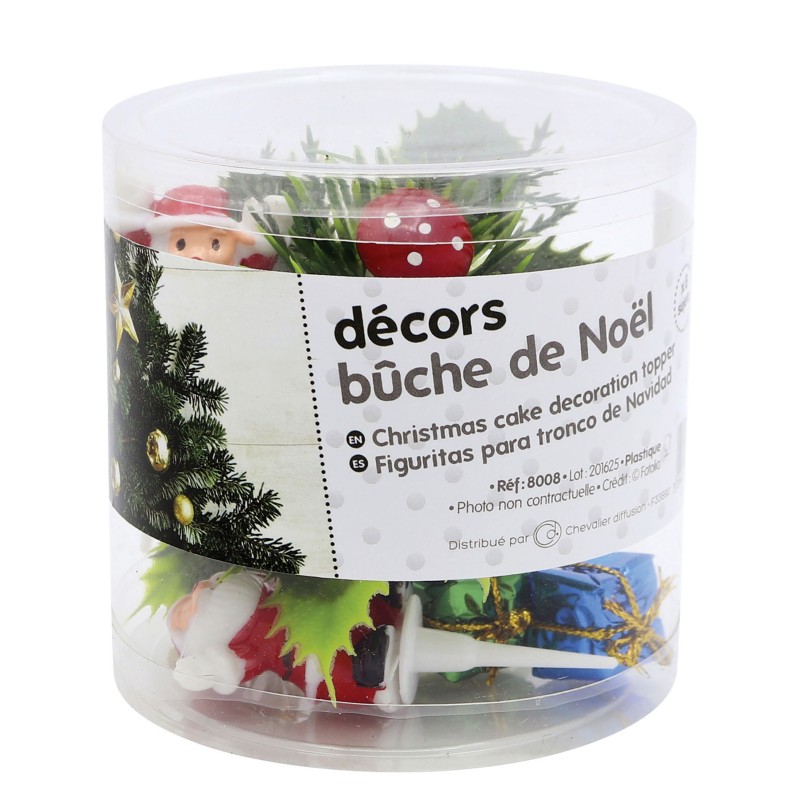 décor buche de noel Achat/Vente au meilleur prix