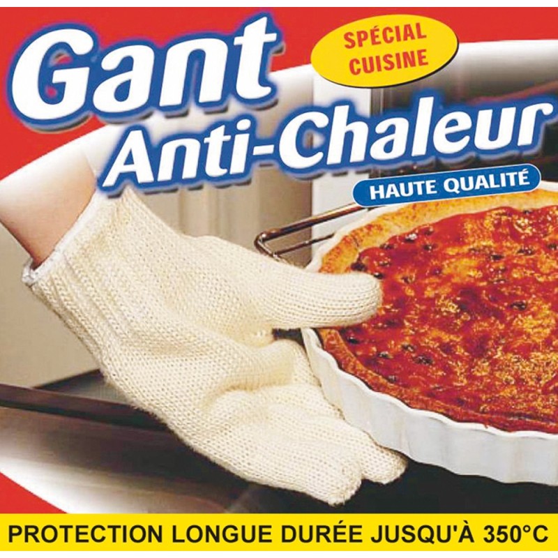 Les 2 gants à chaleur