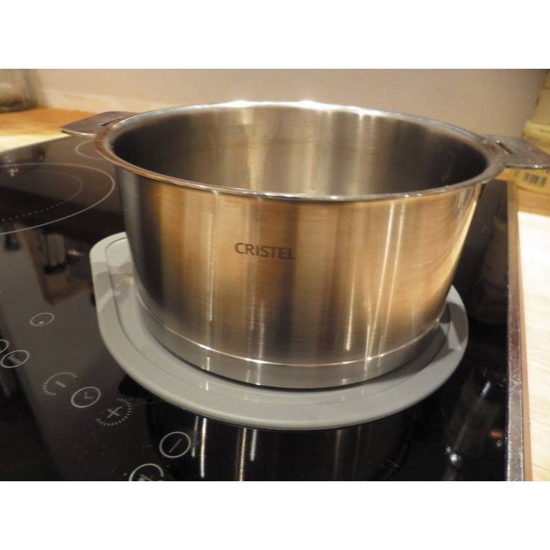 2 disques protège plaque induction