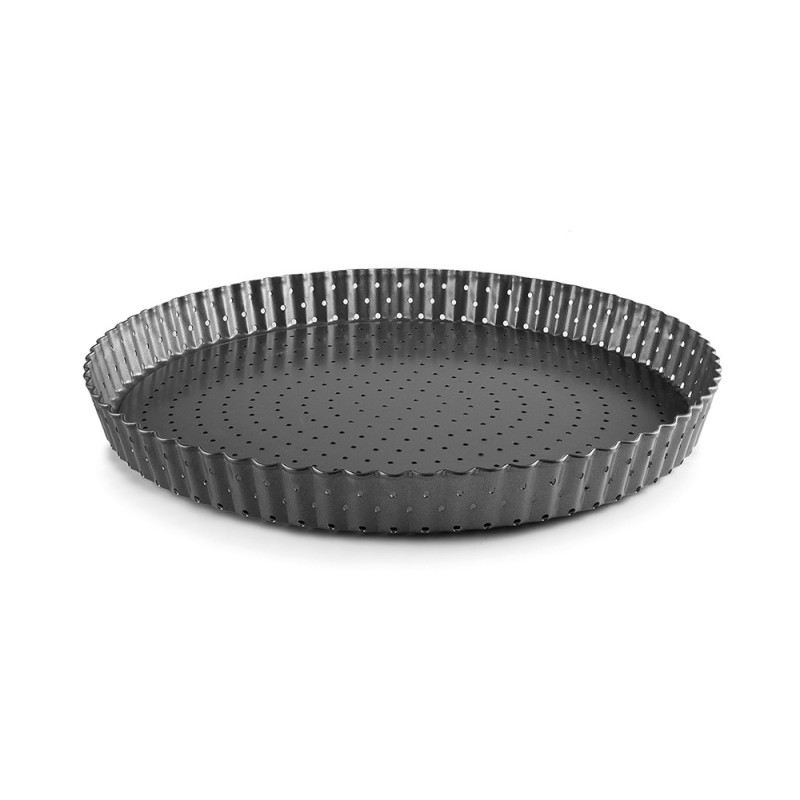 Moule tarte perforé fond amovible 24 cm Achat/Vente au meilleur prix