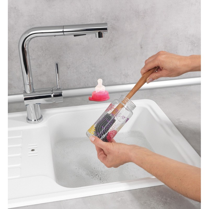 Brosse silicone longue et flexible Achat/Vente au meilleur prix