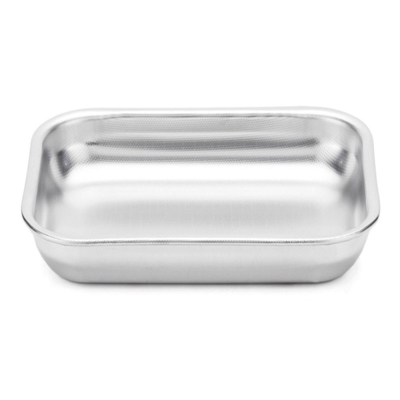 Plat acier inox antiadhésif haut  30 x 22  cm Achat/Vente au meilleur prix