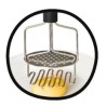 Presse-purée inox double grille Achat/Vente au meilleur prix