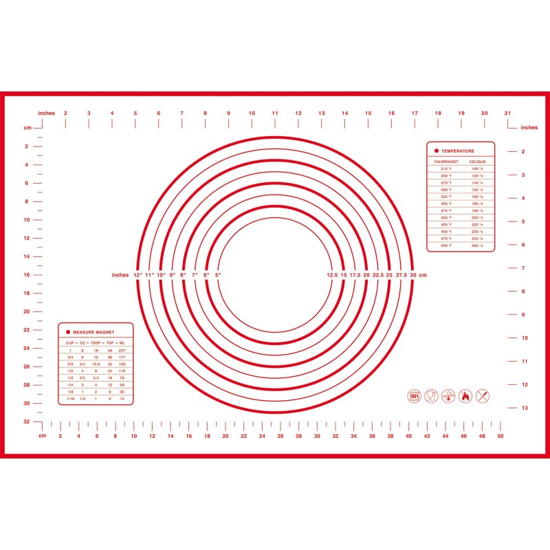 Tapis à pâtisserie silicone 60 x 40 cm Achat/Vente au meilleur prix